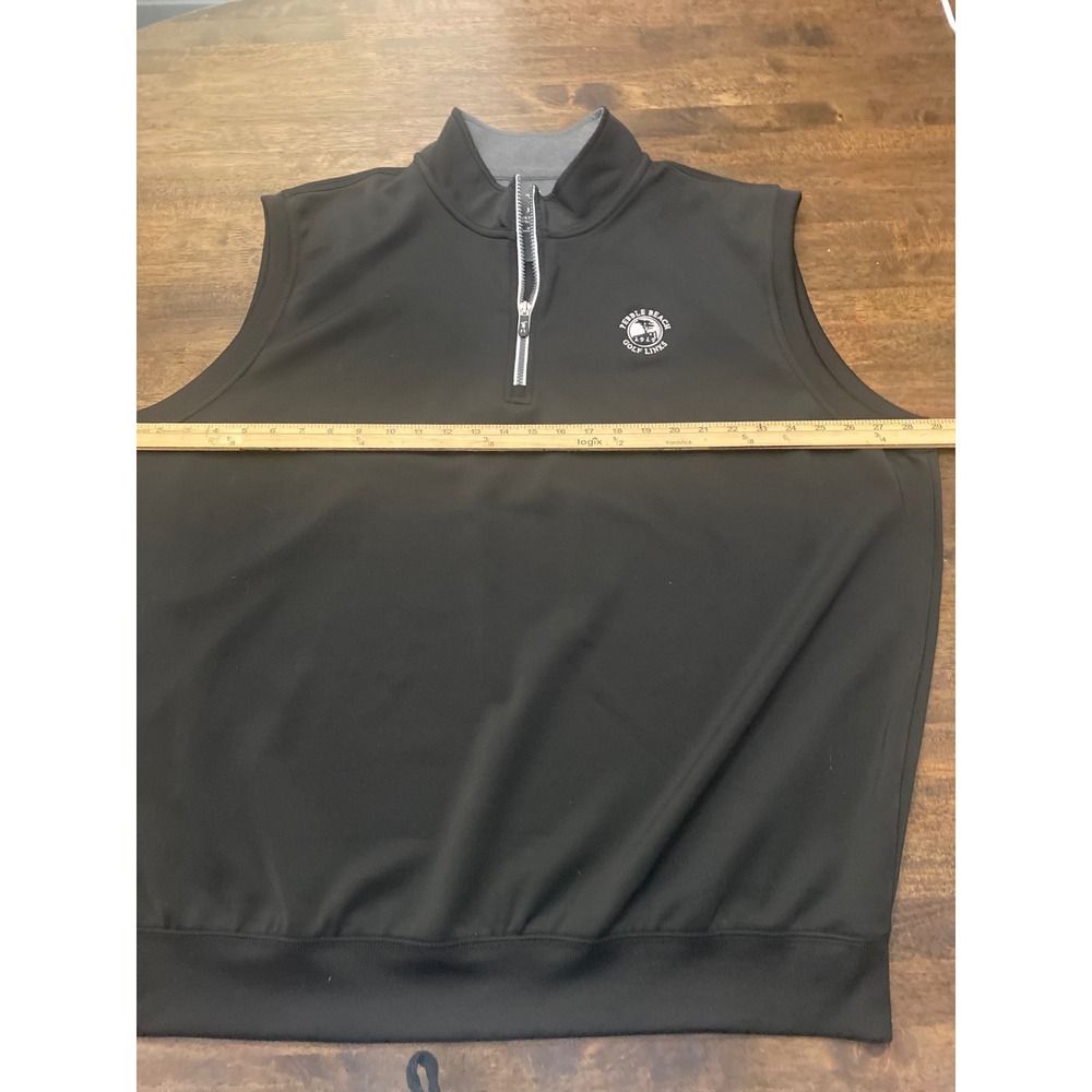 Fairway & Greene Pebble Beach Golf Vest Mens XXXL Black Quarter Zip F&G Tech - Picture 4 of 9